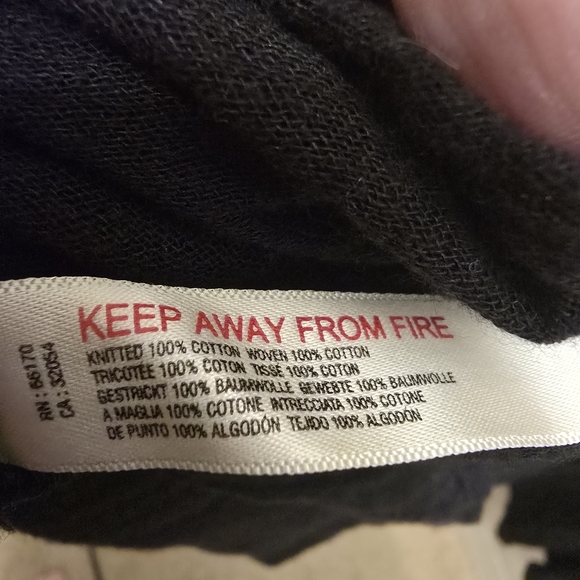 {L} Free People Beach Black Maxi Dress Bell Sleeve Gauze - Picture 10 of 10